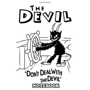 USED-Notebook: Steam Boat Devil , Journal for Writing, College Ruled Size 6 x 9, 110 Pages (Paperback)