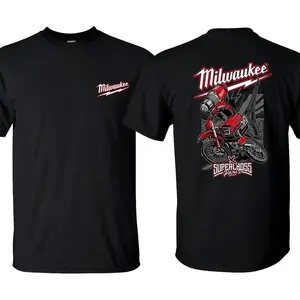 Milwaukee Supercross Paris T-Shirt Motocross Racing Graphic Tee Soft Cotton Blend Extreme Sports Apparel for Men Women Gift for Bikers Fans Enthusiasts