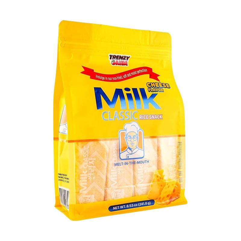 New Flavor Korean Milk Rice Crackers Cheese & Banana & Classic Milk Flavor 241.8g Healthy Non-Fried Snack Fluffy Crispy Korean Treat - Perfume，Multiple sizes available