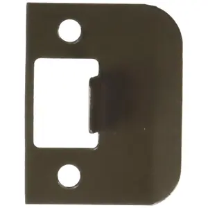 Don-Jo Manufacturing ETS 103-605 2.75 x 3 in. Polished Brass Extended Lip T Door Strikes