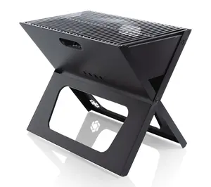 Oniva Outdoor Portable Small Charcoal X-Grill 16-inch Height