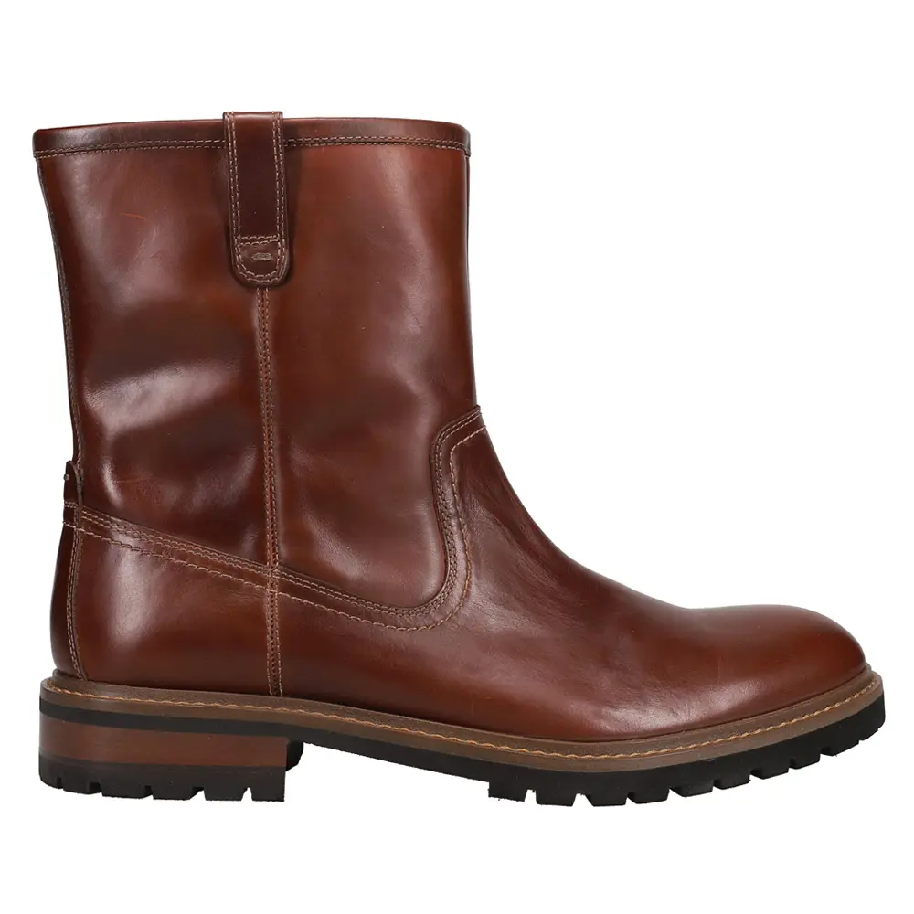Johnston & Murphy Mens Barrett Round Toe Casual Boots Ankle - Brown