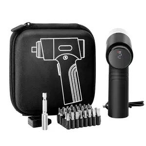 VEVOR Electric Screwdriver, 7 Torque Settings 0.5-5 N.m, 2500mAh Battery, Cordless Screwdriver Set with 32 PCS 1/4 in Bits, Digital Display, LED Light, Type-C Charging, for Furniture Electrical Repair