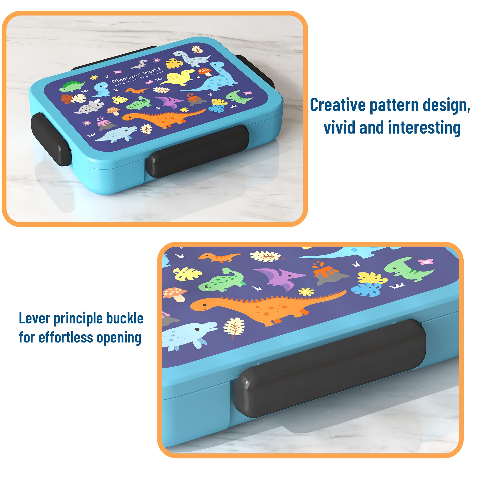 Nifogo Bento Box, Lunch Box Containers, Mom's Choice, Ideal Leak-Proof, Microwave and Dishwasher Safe Lunch Box, Best Gift!