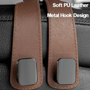 Car Rear Seat Hook, Multi-Functional Hidden Headrest Storage Rack, Creative Car Storage Hook for Shopping Bags, Handbags, Umbrellas