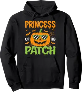 Pumpkin Princess of the Patch Family Halloween Costumes Pullover Hoodie - Skyelardawnv Shop 97B0DHQXW9VG
