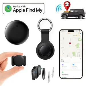 GPS Tracker for Car,Mini Trackers Device with Weatherproof Magnetic Case-No Monthly Fee-Best Hidden GPS Trackers,Anti-lost Device,Works with Apple Find My