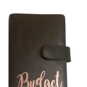 Budget Binder with Rose Gold Cash Envelope Inserts