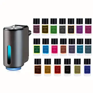 20-Piece Smart Aroma Diffuser Set, Portable Home Aromatherapy Device, Aluminum Alloy Construction with Atomization Mode