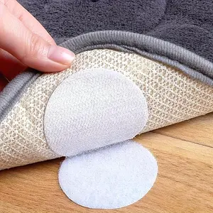 25 Pairs 50pcs Heavy Duty Anti-Slip Gripper Pads - Anti-Slip Flooring, Mattress, Sofa, Furniture Protection Pads for Home, Office, Gym, Hotel. Strong Adhesive Backing, Easy to Remove Without Residue. Reusable And Cost-Effective Solution
