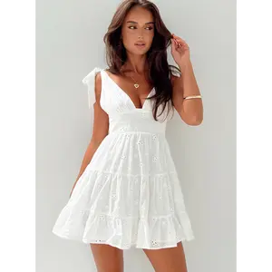 Galvis Mini Dress White Tall