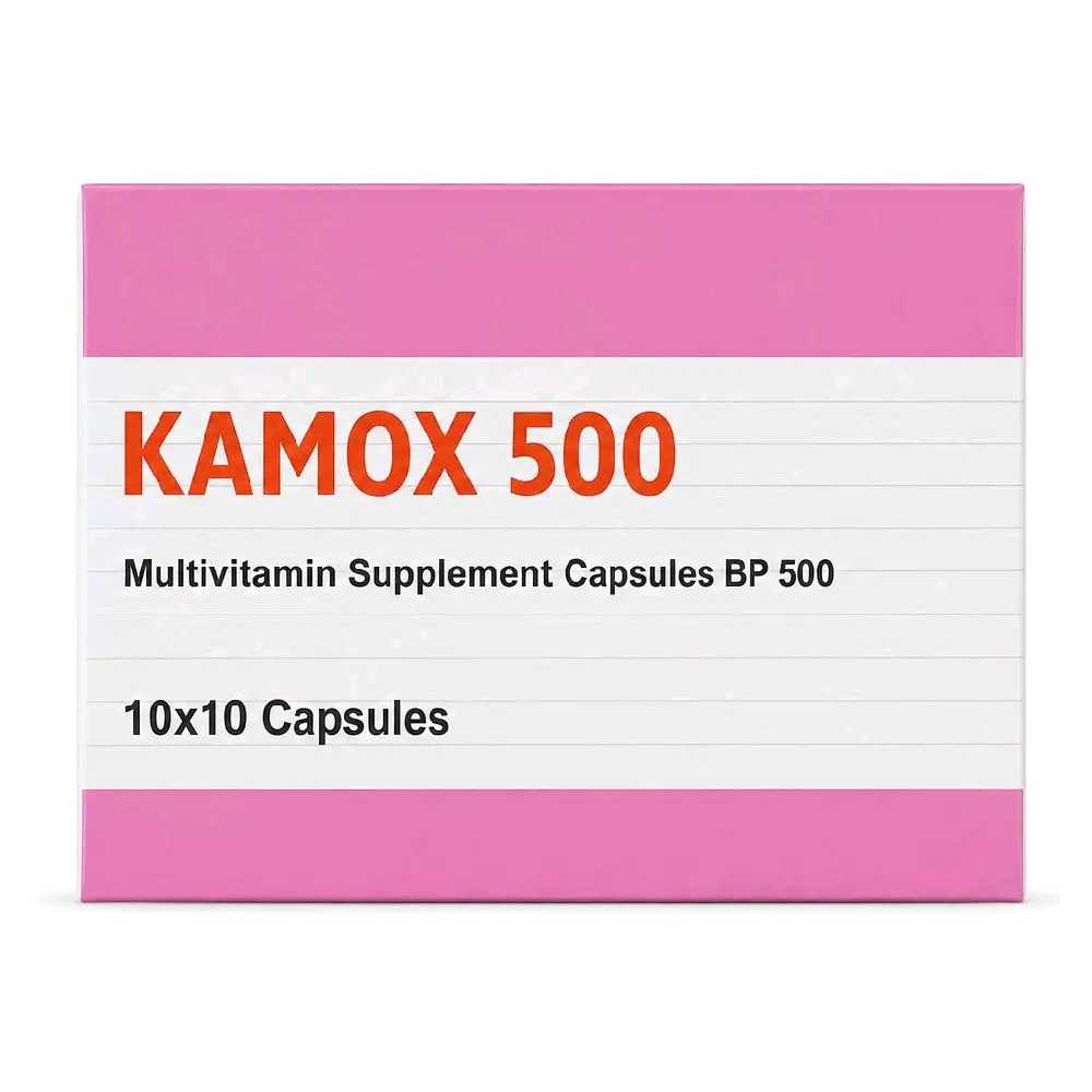 K-mox Multivitamin Supplement Capsules, Dietary Nutrient Support Supplement for Daily Nutritional Needs
