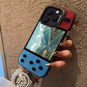 Retro Game Console Design Pattern, Stylish And Minimalist Design, New Anti-Slip Large Hole Shockproof Phone Case, Interesting And Unique, Trendy Gift for Both Men And Women for Holidays, Suitable for Iphone 7 16 15 14 13 12 11 PRO MAX PLUS,AIR and XR XS