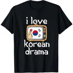 I Love Korean Soap Opera Drama T-Shirt