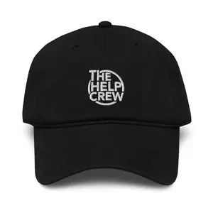 @maineman78 "The Help Crew" Garment washed baseball cap | Official Creator Merch | Unisex