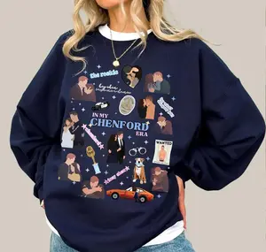 In My Chenford Era Sweatshirt ,The Rookie Movie Lover TV Show Shirt, LA Police Sweatshirt, Trendy Embroidered Shirt