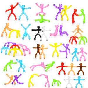 20-Pack Click-Lock Magnetic Snap Fidget Toys – Non-toxic silicone and lightweight ABS sensory tools for relief from overstimulation, focus aids, pocket EDC essentials, refrigerator magnets, and Christmas stocking stuffers