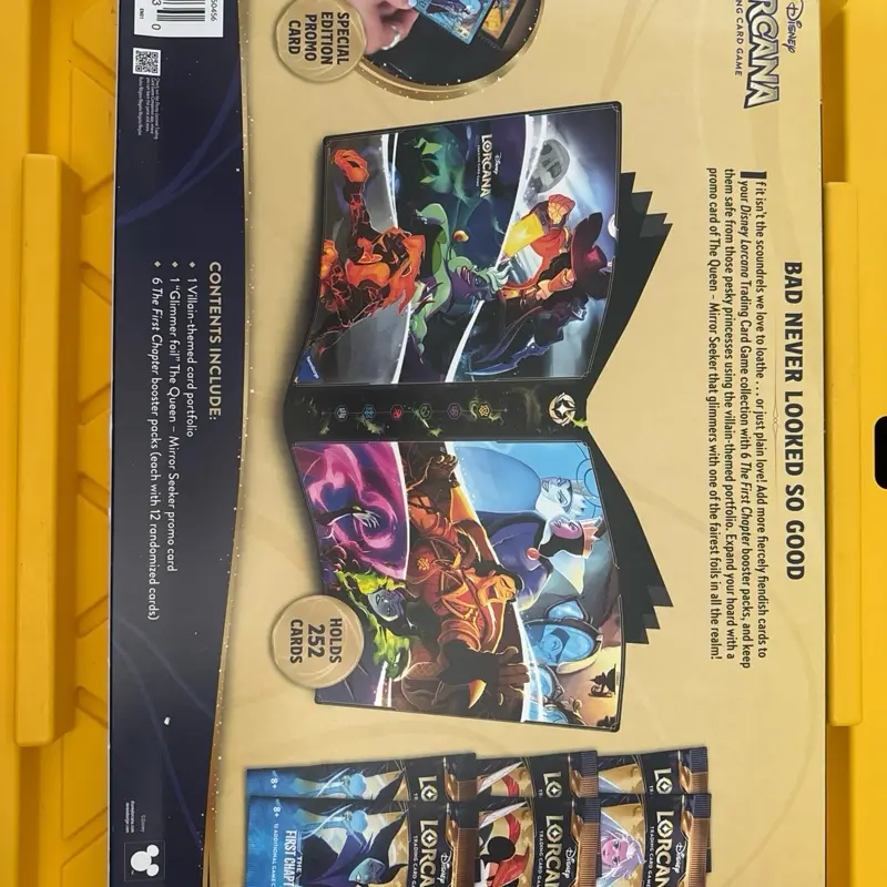 Lorcana Collector Set First Chapter (Villains Edition) Damaged Boxes - TikTok Shop Lorcana Collector Set First Chapter (Villains Edition) Damaged Boxes - TikTok Shop