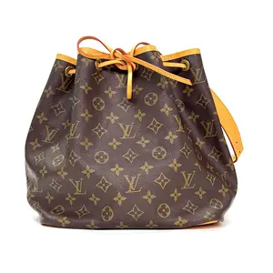 Pre-owned Louis Vuitton france Clutches & Wristlets LV (Second Hand Bag) Drawstring Bucket Large