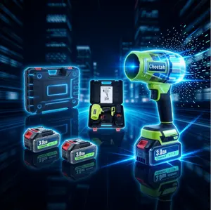 21V Dual Battery  Brushless Cordless Leaf Blower, Adjustable Speed & Extended Nozzle for Multi-Scene Cleaning, Perfect for Daily Use & Holiday Gifting