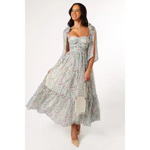 Floret Midi Dress - Multi