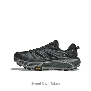 Black Warrior Classic Low-top Foam-Cushioned Full-Palm Fitness Off-Road Urban Commuting Running Shoes - Men's and Women's - Black