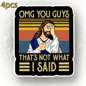 Car Sticker, Cartoon Car Decal, Multifunctional Self Adhesive Sticker for Car Bumper, Laptop, Phone, Skateboard, Scrapbook, Universal Car Sticker