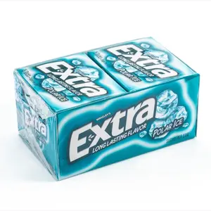 Extra Polar Ice Sugar Free Chewing Gum Bulk Pack 15 ct. 10 pack Snack Flavor