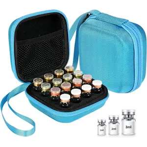 16-Slot Blue Peptide Vial Case| Fridge & Travel Organizer for Insulin GLP‑1💙