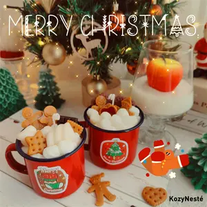 Christmas Aromatherapy candles, Gingerbread Christmas decor scented candles, holiday gifts, decoration home,Highly Scented Freshener Perfume Ornaments