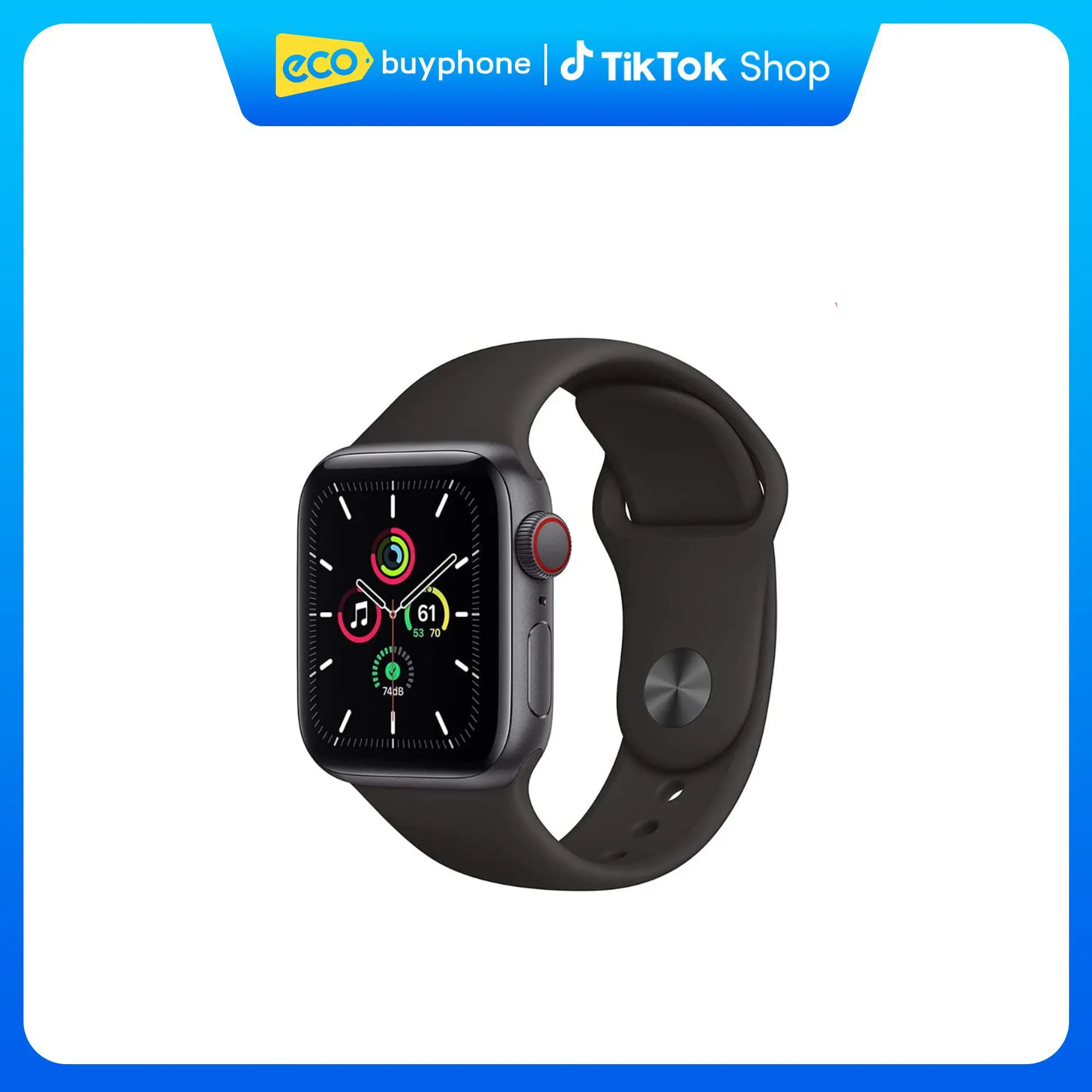 Refurbished Aluminum Case Apple Watch SE - Unlocked, Excellent Condition