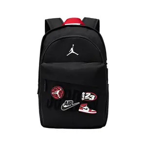 Jordan Magic Patch Backpack with Polyester Fabric for Men and Women
