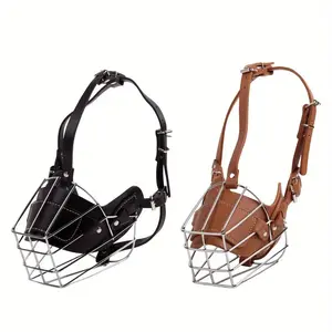 Adjustable Breathable Dog Muzzle for Biting, Chewing, Barking, and Training - Safe and Comfortable Mouth Cover for Small, Medium, and Large Dogs