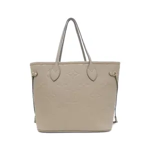 Pre-owned Louis Vuitton Calfskin Tote Bags Neverfull Monogram Empreinte Tote Bag