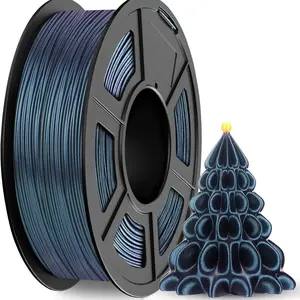 Quick Pla Filament 1.75mm, High-Speed 3D Printer Material, Up to 500mm/s Printing Speed, Flash Effect From Multiple Angles, 250g Reel