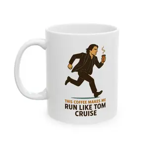 [Sale Up To 40% + Freeship] Funny Coffee Mug Inspired by Tom Cruise - Funny Mission Impossible Action Movie Fan Gift for Movie Lovers & Enthusiasts