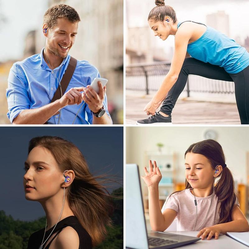 AK3 Wired Earphone In-ear Design with Microphone HiFi Heavy Bass Noise Cancelling for Esports Gaming Live Streaming  Audio Electronic Headset