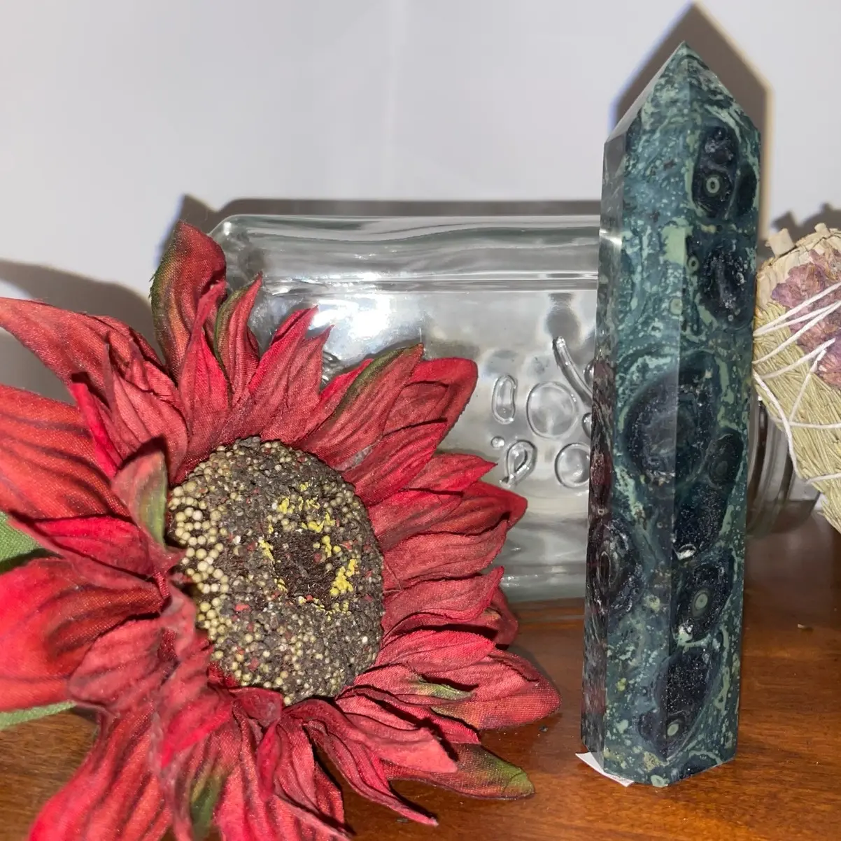 5 Inch- Gorgeous Kambaba Jasper Tower natural crystal