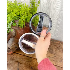 40oz Tumbler Folding Spill Proof Straw Lid