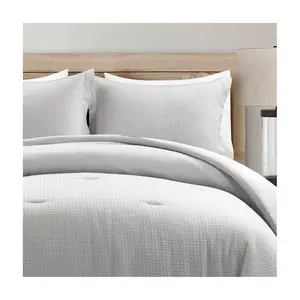 Lush Decor Haniya Waffle Woven Cotton Comforter3-pc F/QN