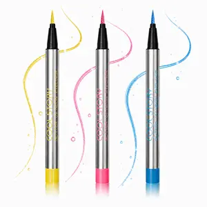COOL STORY 3Pcs Metallic Shimmer Gel Eyeliner Pencil, High Pigment Sparkly Waterproof Formula, Smooth Easy Application, Long Lasting Eye Liner Set for Versatile Looks