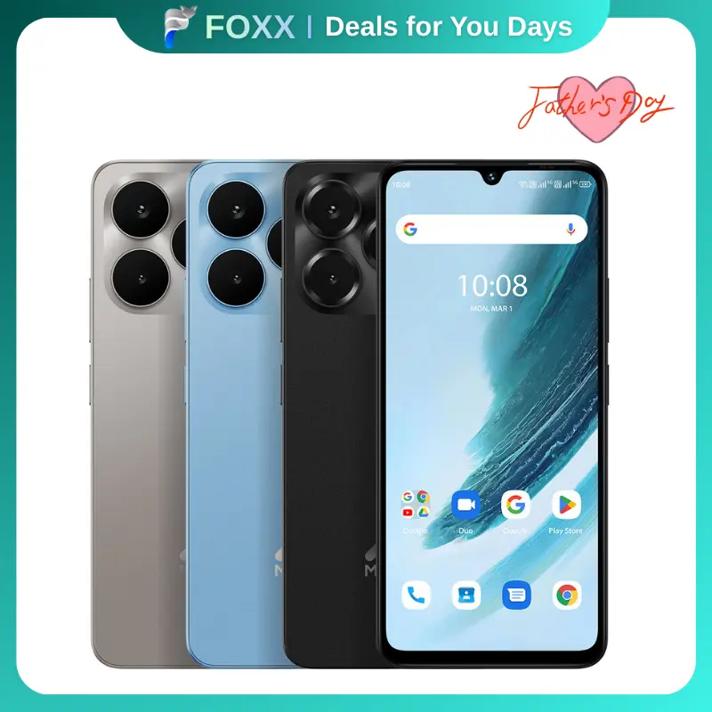 MIRO C69M Pro 6.9" Large Screen Android 15 120Hz Display 16(8+8)GB RAM 256GB Storage 50MP Camera 5160mAh Battery Smartphone