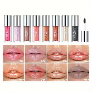 Long Lasting Lip Gloss, 1 Count Moisturizing Lip Glaze, Glossy Lip Glaze Stick, Plumping Lip Oil Lip Stick for Girls & Women, Makeup, Glossy Lip Stain, Liquid Lip Balm