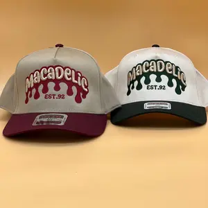 Classic Fit Macadelic Drip Embroidered Hat