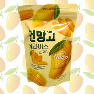 Korean Dried Sliced Mangos 250g Sweet Snack - Premium Quality Mango Slices for Delicious Snacking