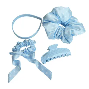 Chelchel's Snowday Bundle - Handmade Hair Accessories Set in Snowday