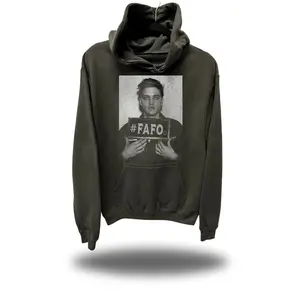 ELVIS CHARCOAL HOODIE