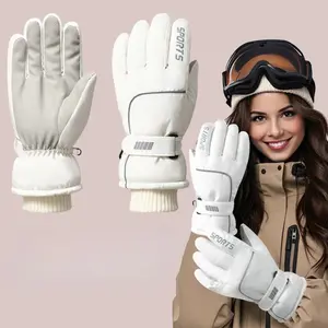 Men's AND WOMEN'S Professional Winter Warm Skiing Gloves, Warm Snow Gloves, Waterproof Motorcycle Gloves, Touch Screen