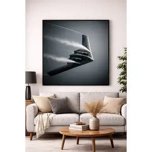 B-2 Spirit Stealth Bomber – Dark Aesthetic Aviation Poster