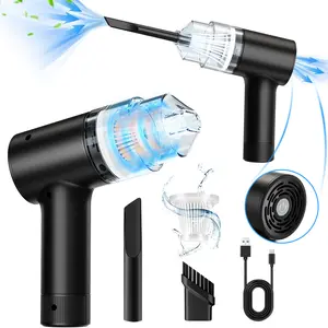 Cordless Handheld Vacuum for Car,Keyboard,Stove,Makeup Kit- Rechargeable Mini Portable Handheld Vacuum Cordless, Small Cordless Hand Vacuum, Portable Vacuum for Car, USB Powered, Black